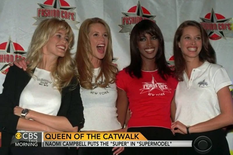 Claudia, Ellen, Naomi, Christy