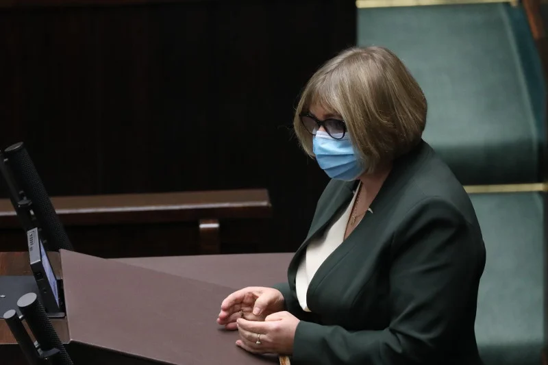 Posłanka PiS Barbara Bartuś.
