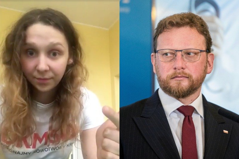 Łukasz Szumowski ocenił sytuację z Krotoszyna jako "nową i stresującą".