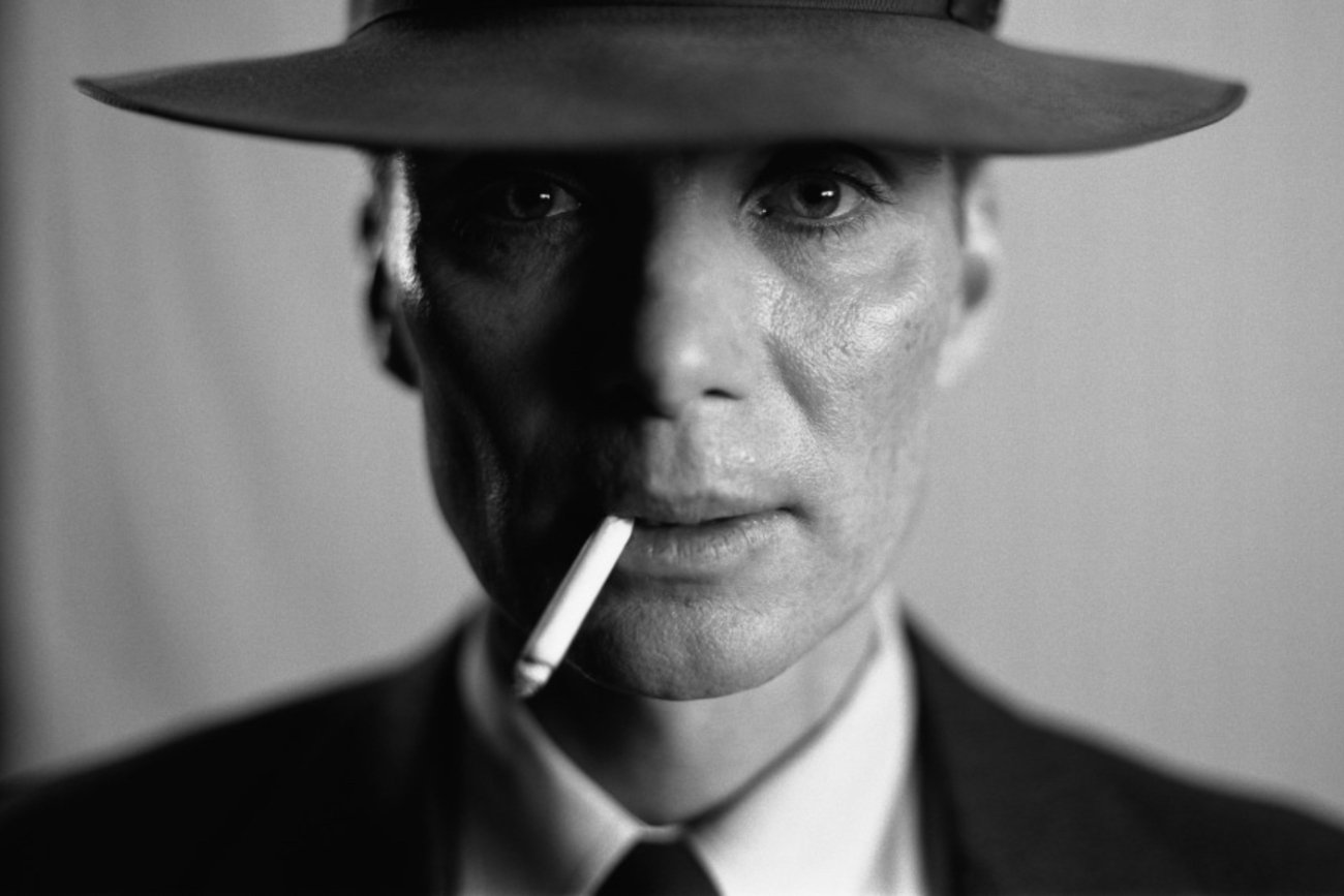 Cillian Murphy jako Robert Oppenheimer.