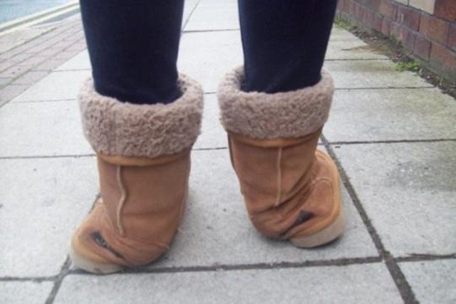 Takie buty straszą na ulicach i w dzień i w nocy.