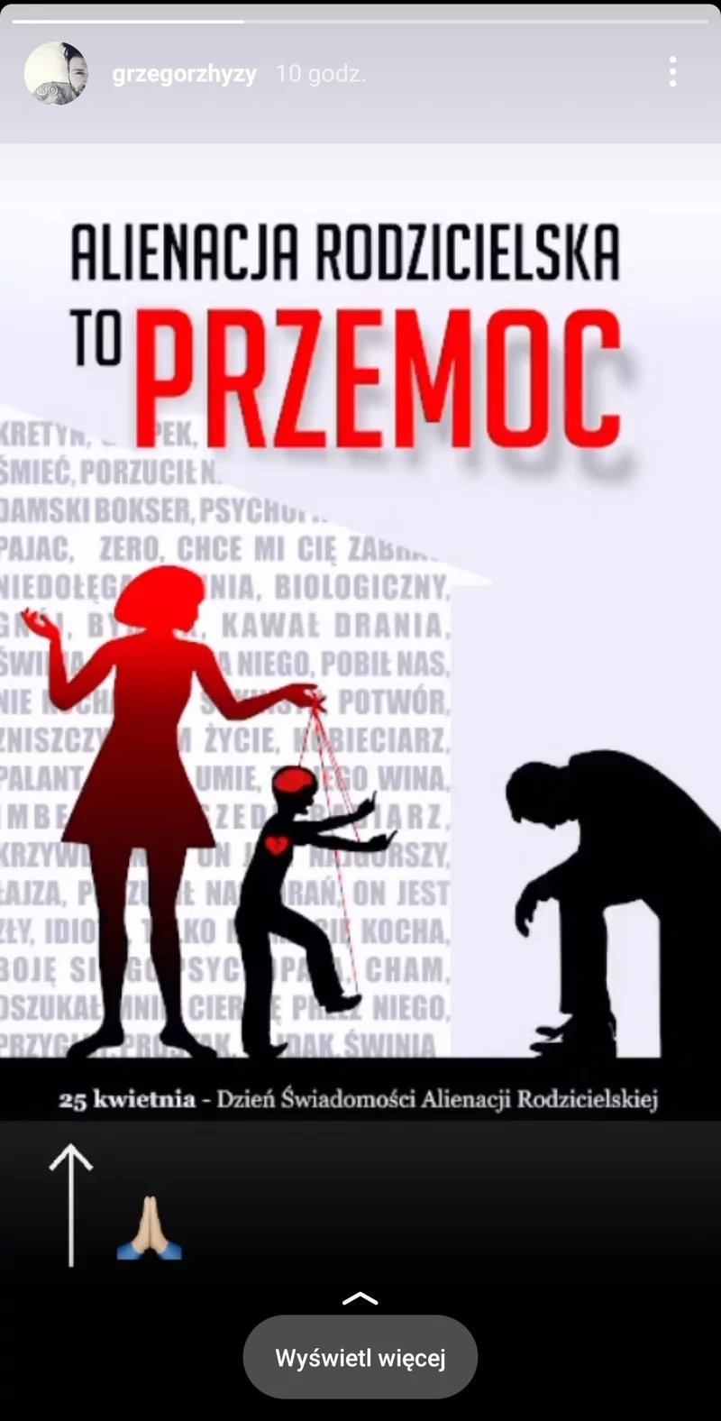 Grzegorz Hyży alarmuje w kwestii alienacji rodzicielskiej. Maja Hyży odpowiada