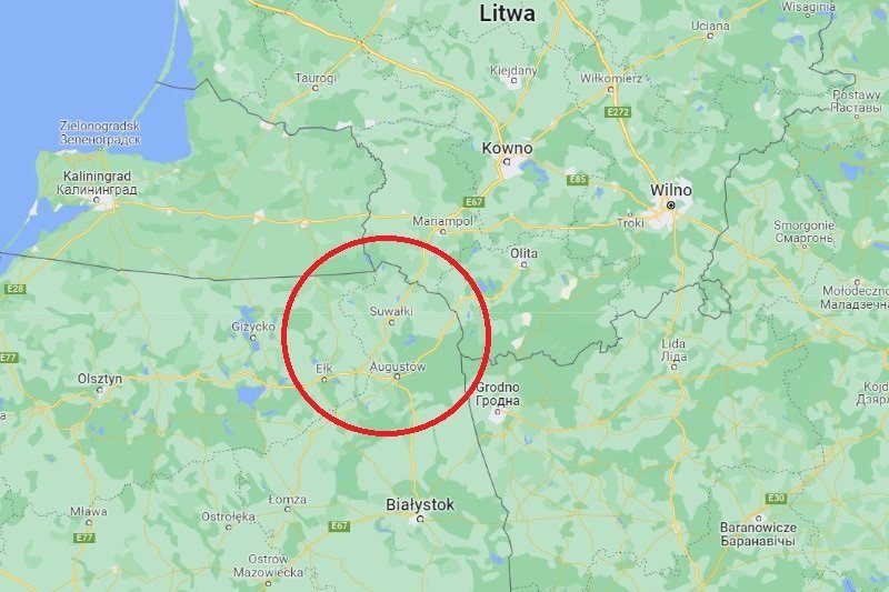 Według Politico przesmyk suwalski jest teraz najniebezpieczniejszym miejscem na świecie