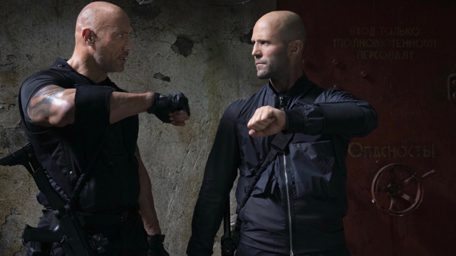 Dwayne Johnson i Jason Statham wystąpili razem w filmie "Szybcy i wściekli: Hobbs & Shaw".