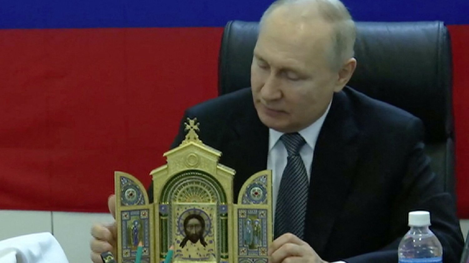 Władimir Putin miał odwiedzić Dniepr i Ługańsk. Ukraina wątpi, czy w ogóle tam był.