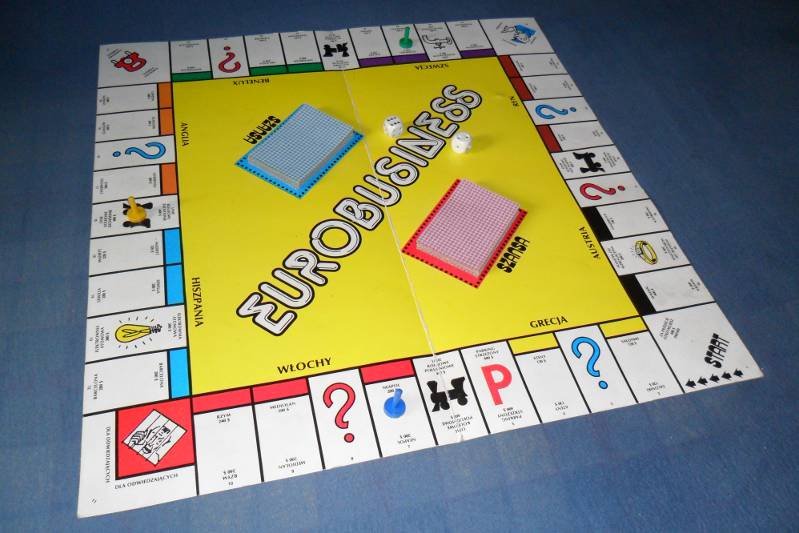 Plansza do gry w Eurobusiness
