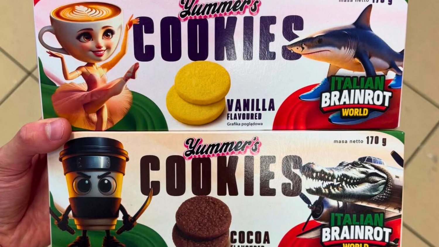 Ciastka Brainrot w Lidlu i Dino. Już wiem, czemu kosmici nie chcą się z nami kontaktować