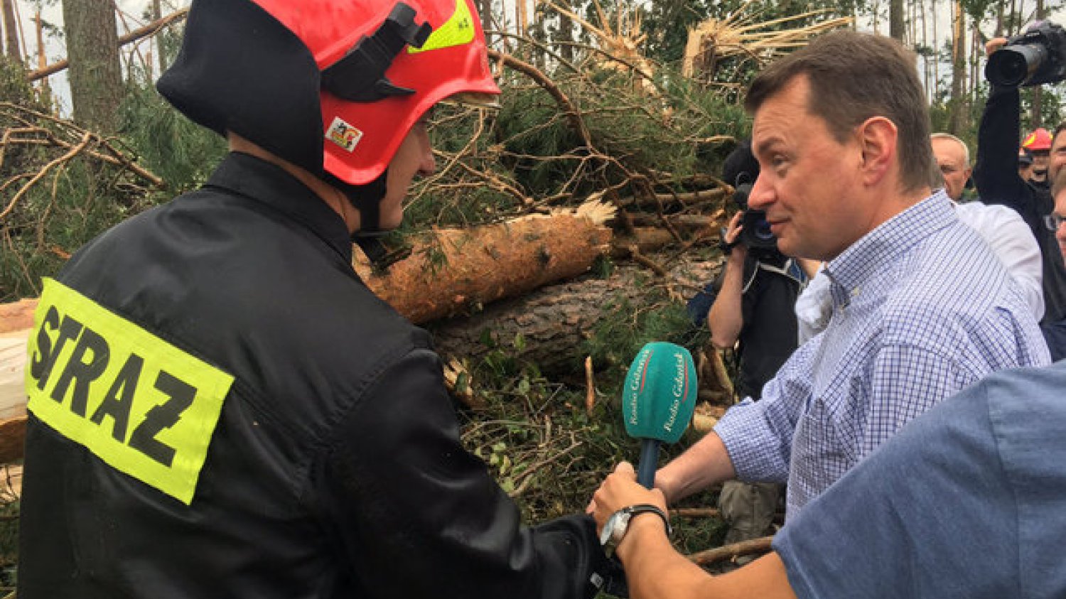Minister tłumaczył, że suma strat jest zbyt niska, żeby wystąpić do UE o pomoc. Pytanie, czy wszystko policzono, samorządowcy mają co do tego poważne wątpliwości.