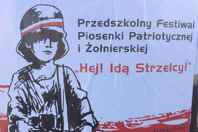 Przedszkolaki z Siedlec mogą wystąpić na festiwalu piosenki patriotycznej i żołnierskiej.