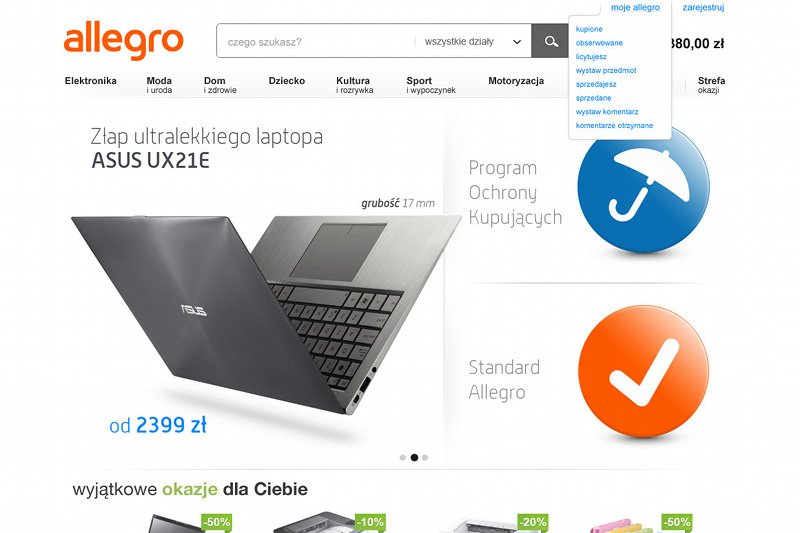 Tak wygląda nowa wersja Allegro. To największa zmiana w 13-letniej historii serwisu.