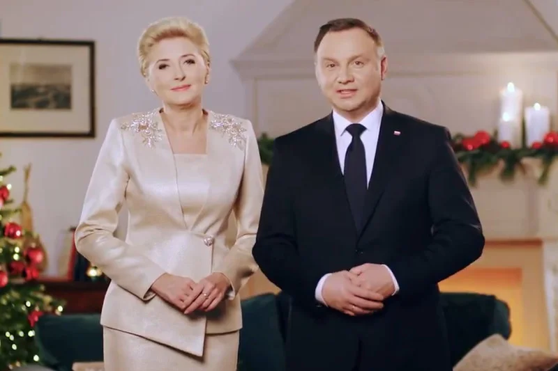 Para prezydencka złożyła rodakom życzenia świąteczne.