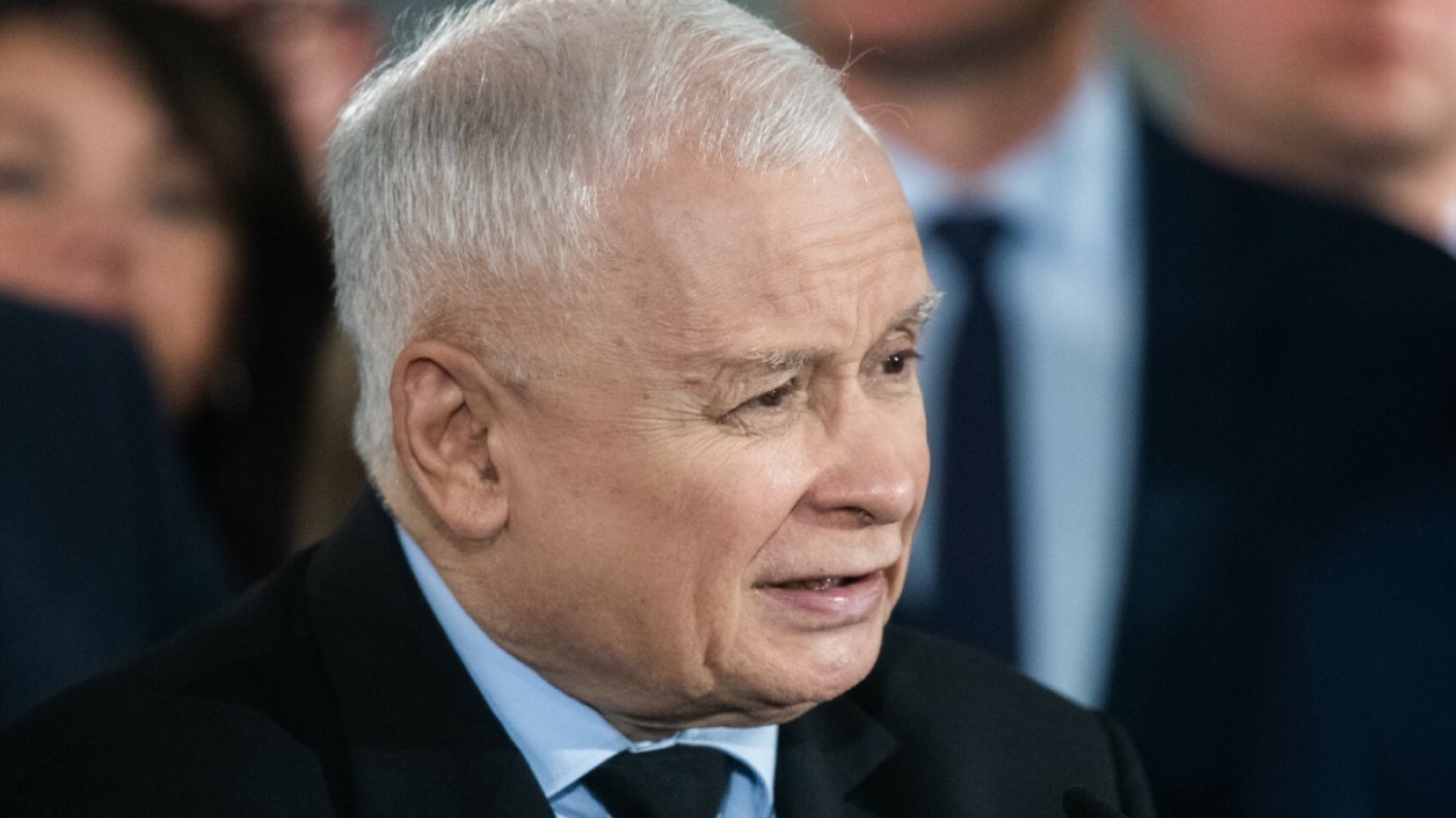 Jarosław Kaczyński zaatakował w Poznaniu Rafała Trzaskowskiego