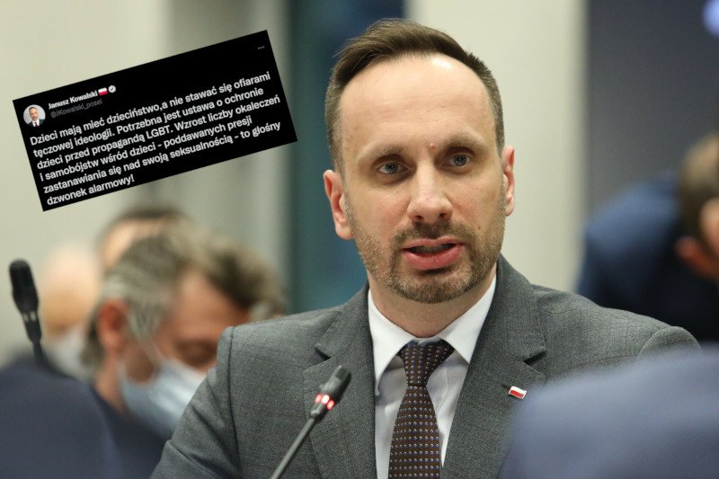 Janusz Kowalski zripostowany przez ks. Grzegorza Kramera