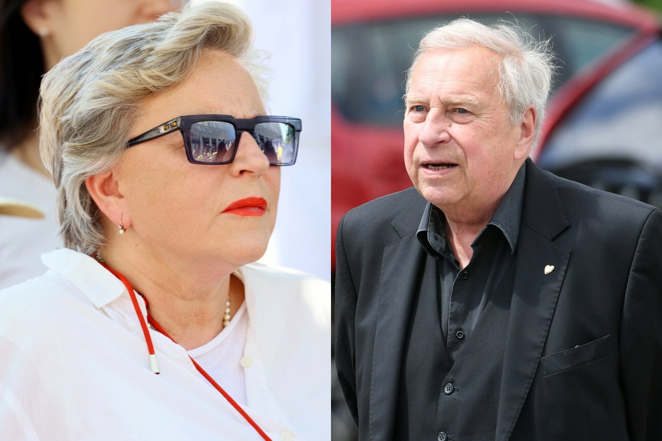 Krystyna Janda ostrożnie przekazała wyrazy wsparcia dla Jerzego Stuhra