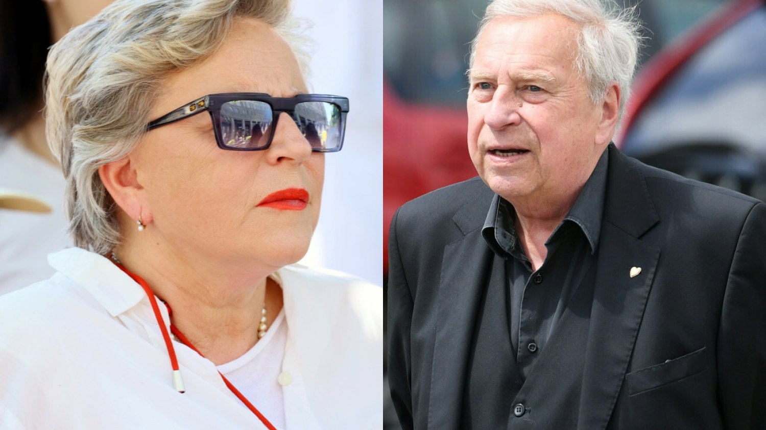 Krystyna Janda ostrożnie przekazała wyrazy wsparcia dla Jerzego Stuhra