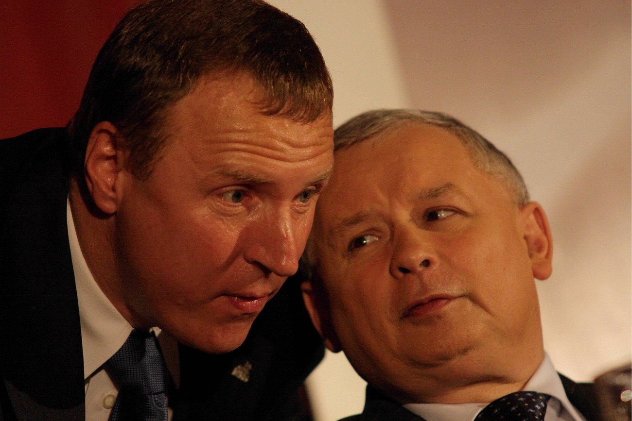 Jacek Kurski i Jarosław Kaczyński