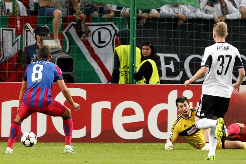 Legia Warszawa odpadła z Ligi Mistrzów.