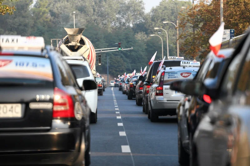 Po dzisiejszym poranku, taksówkarze z pewnością nie zyskali sobie zwolenników.