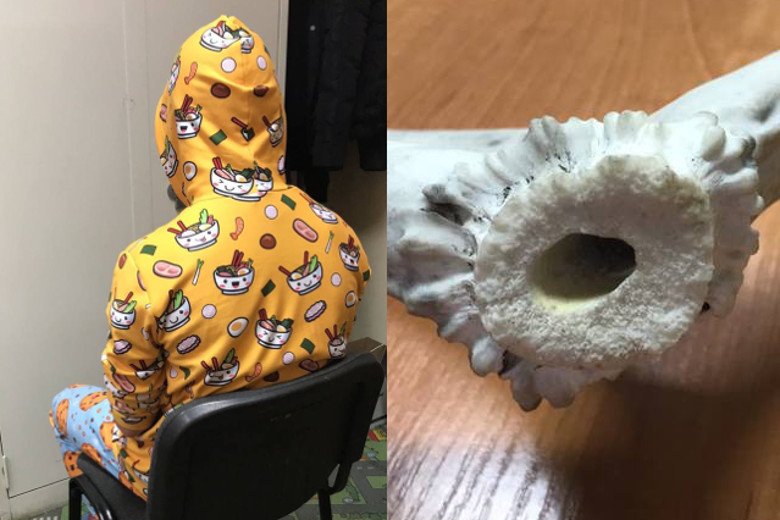 Mężczyzna, który palił marihuanę z poroża renifera, został zatrzymany