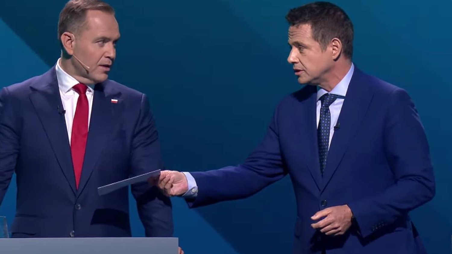 Karol Nawrocki i Rafał Trzaskowski