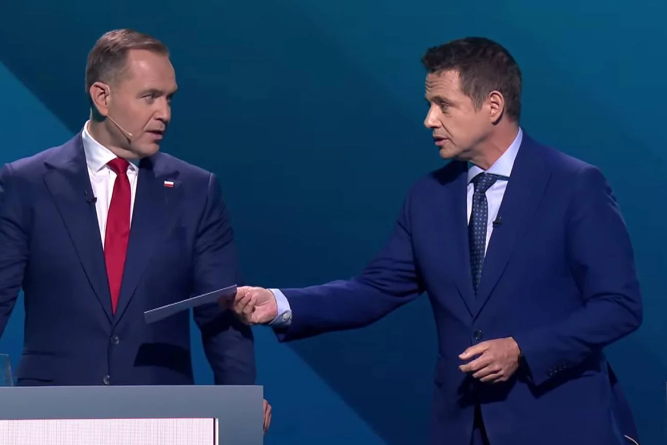 Karol Nawrocki i Rafał Trzaskowski