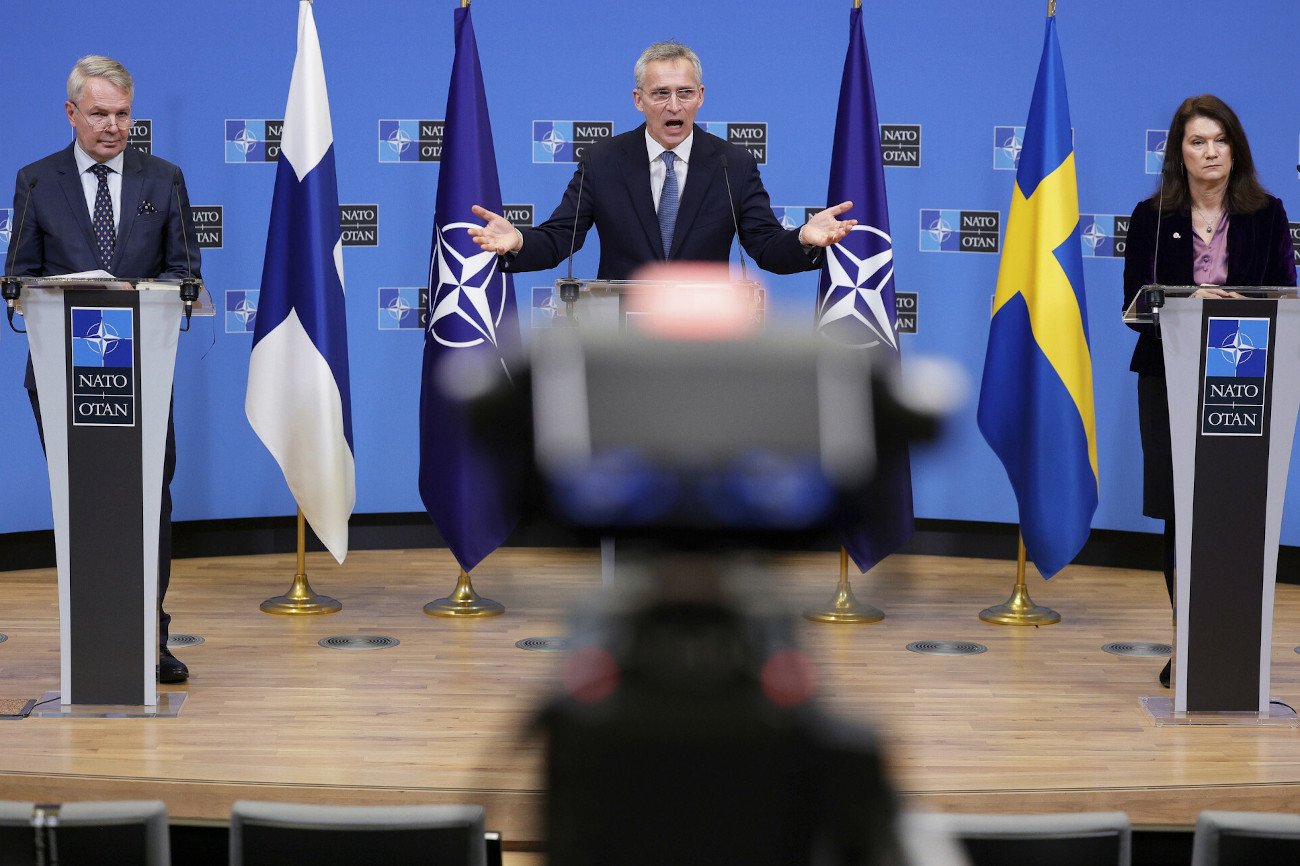 Finlandia i Szwecja chcą przyłączyć się do NATO.