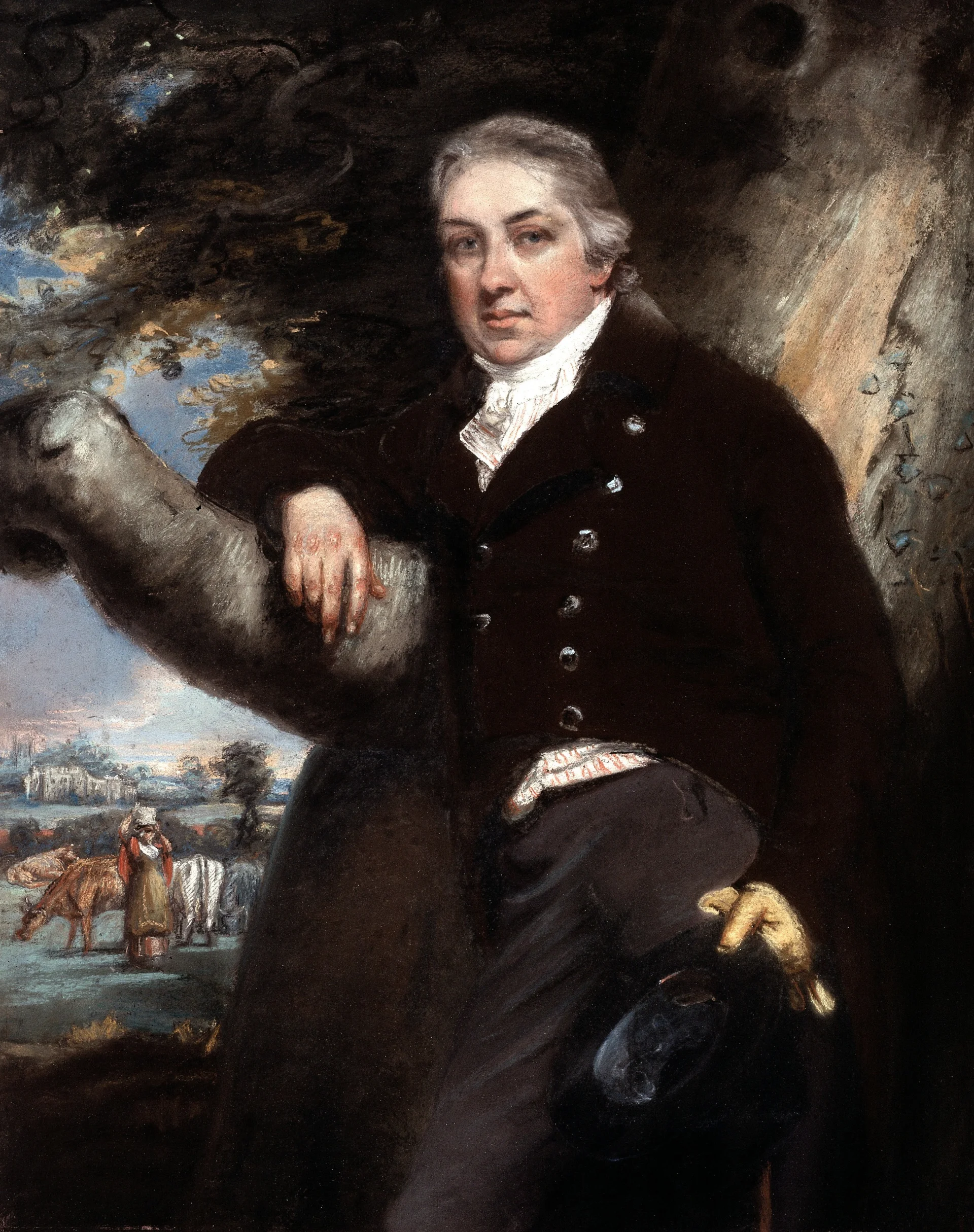 Edward Jenner – brytyjski lekarz, który wynalazł szczepionki.