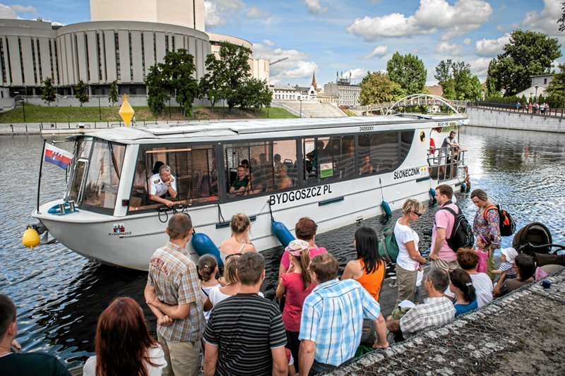 W Bydgoszczy można zobaczyć miasto, które żyję na rzeką. Warszawo zazdrość!