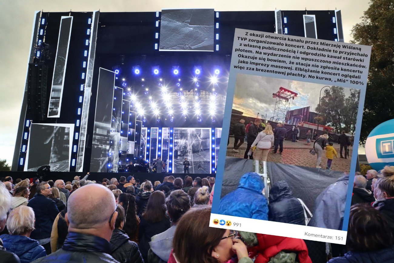 Sobotni koncert w Elblągu mogło obejrzeć w jednym czasie maksymalnie 999 osób. Chętnych było jednak więcej