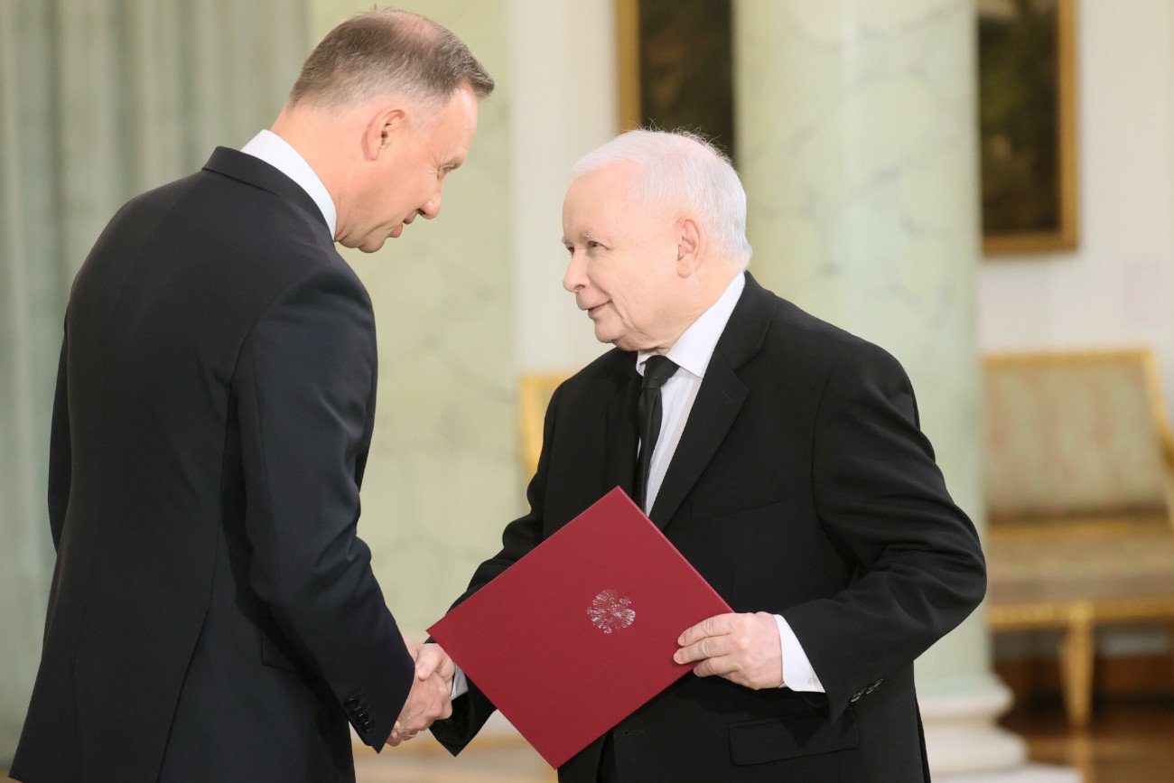 Andrzej Duda i Jarosław Kaczyński