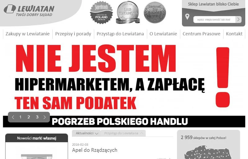 "Lewiatan" przybrał kolor żałoby.