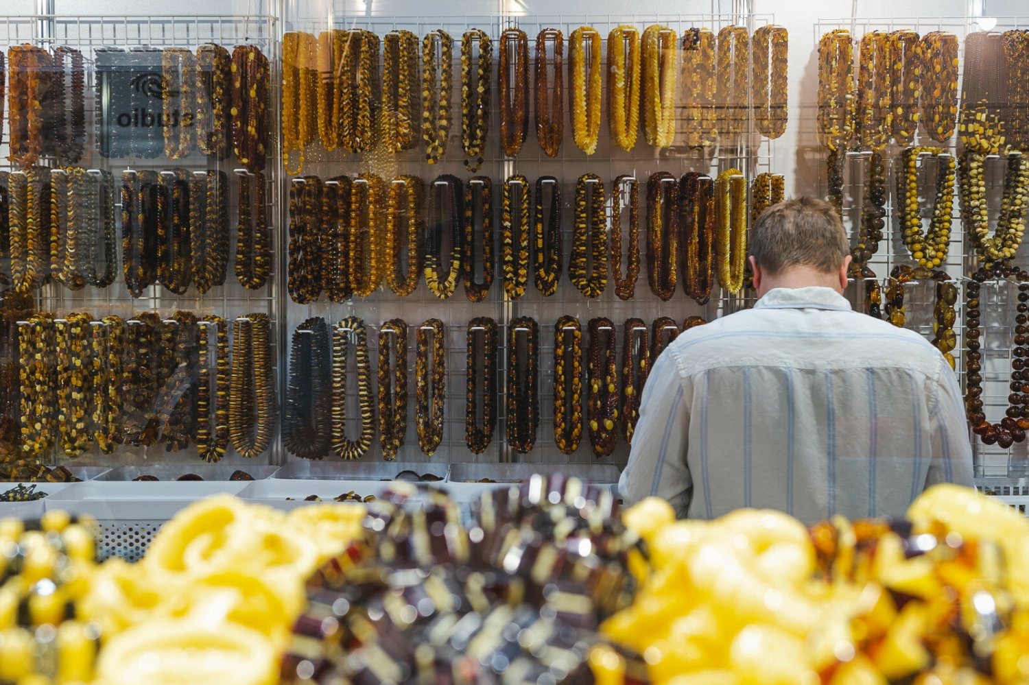 Targi biżuterii w Gdańsku.