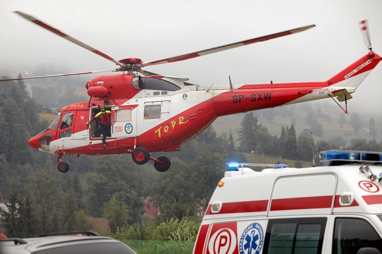 Kolejne osoby ucierpiały w burzy w Tatrach.