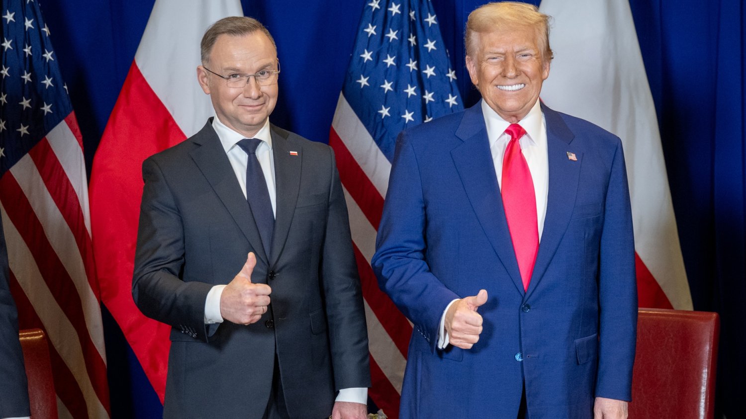 Duda rozmawiał z Trumpem. Poruszono m.in. kwestię Nawrockiego