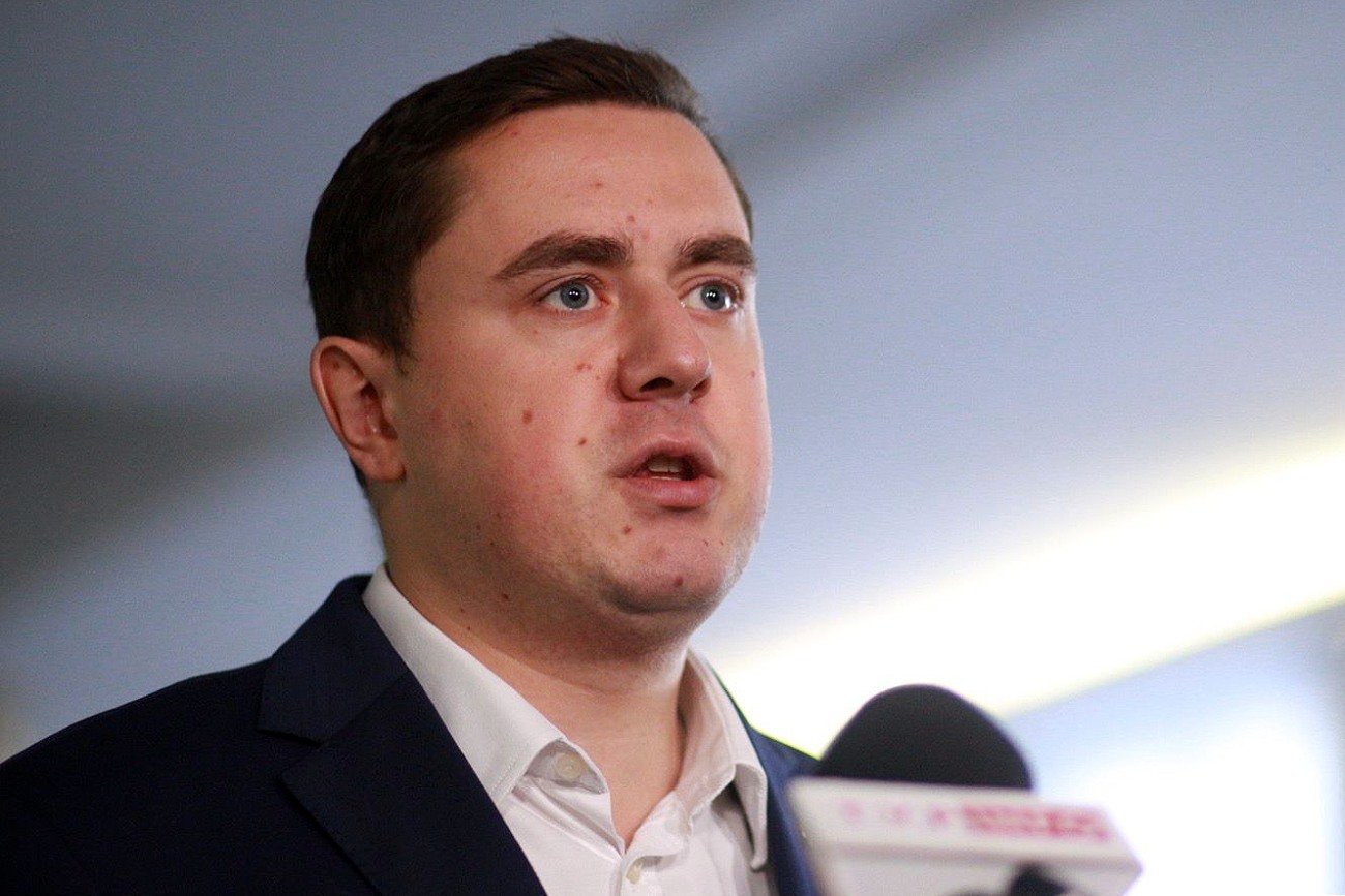 Rzecznik PSL Miłosz Motyka