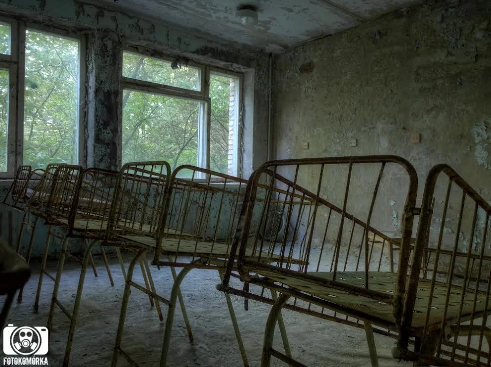 Wnętrze szpitala w Prypeci