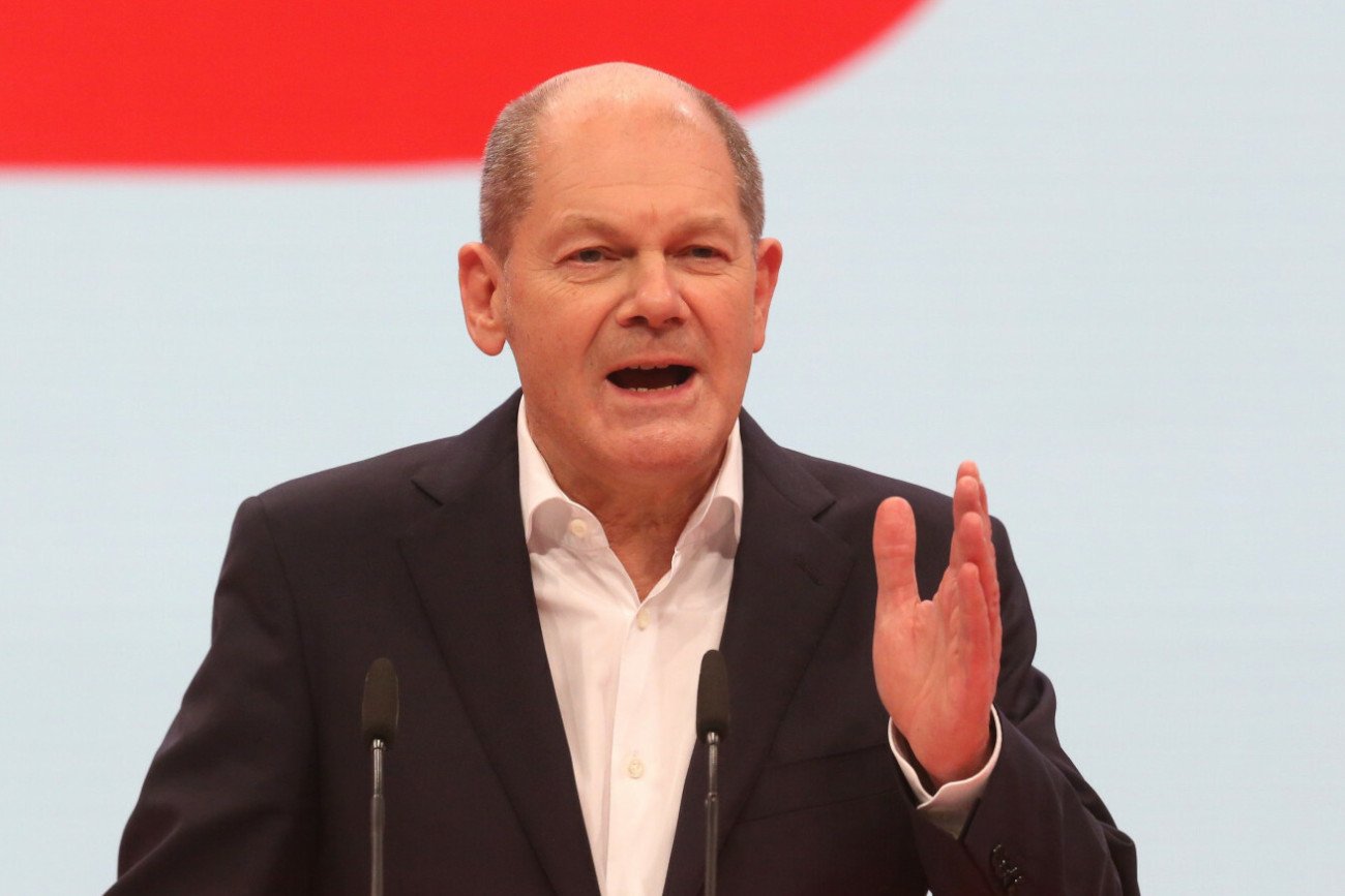 Olaf Scholz ostrzega przed eskalacją wojny w Ukrainie