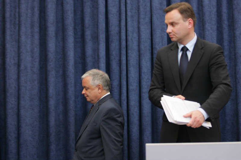 Andrzej Duda kreuje się na politycznego następcę Lecha Kaczyńskiego.