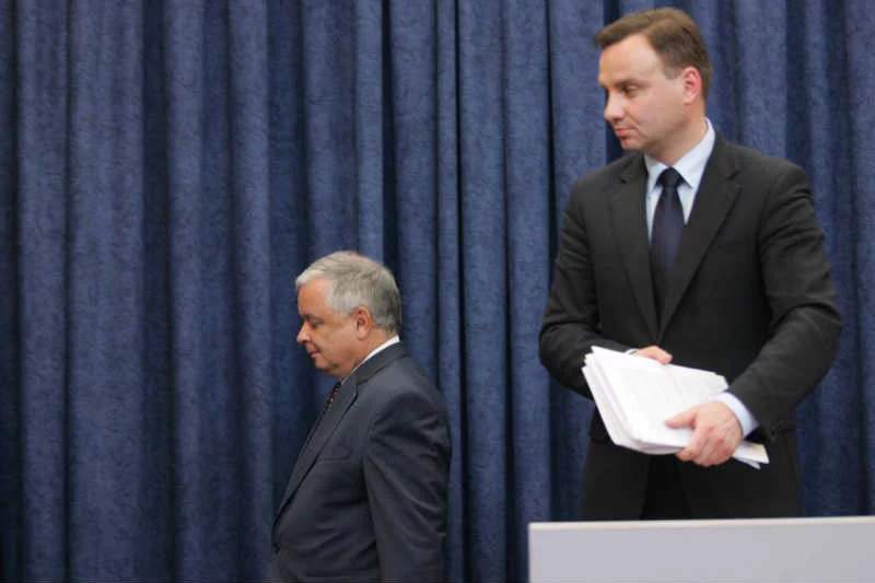 Andrzej Duda kreuje się na politycznego następcę Lecha Kaczyńskiego.