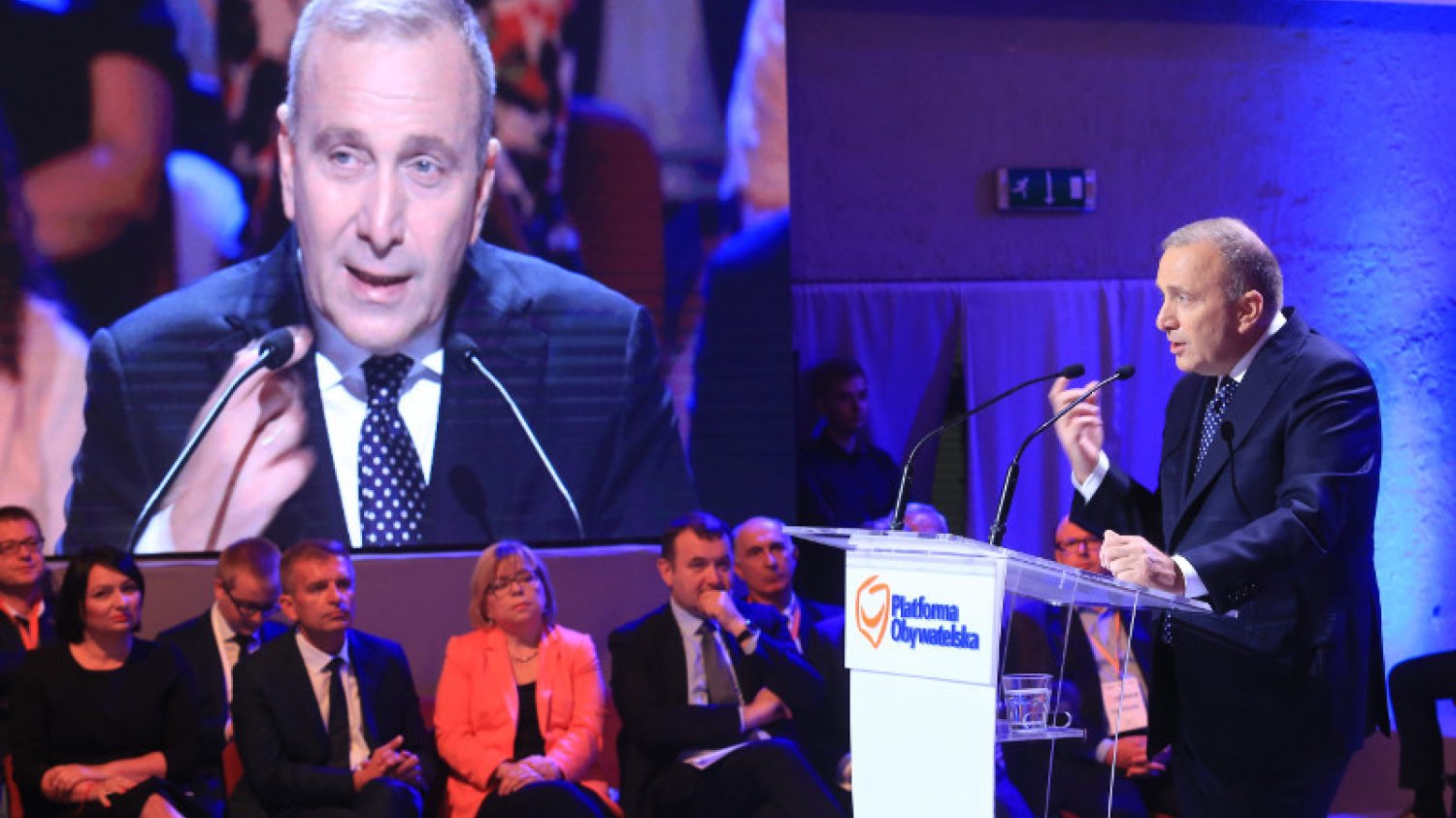 Politycy Platformy na kongresie sprawiali wrażenie, jakby przemawiali tylko do siebie, a nie do potencjalnych wyborców.