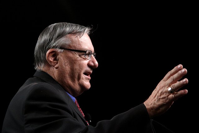 Szeryf Joseph "Joe" Arpaio na spotkaniu Tea Party