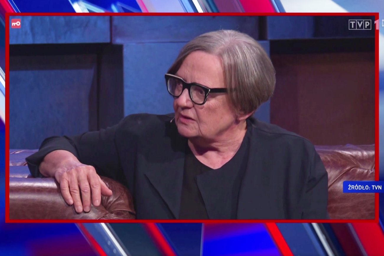 "Wiadomości" TVP komentują wizytę Holland u Wojewódzkiego. Co pokazano?