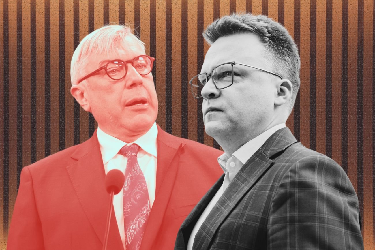 Giertych attacks Hołownia. "A polite question" and a slap in 1  post