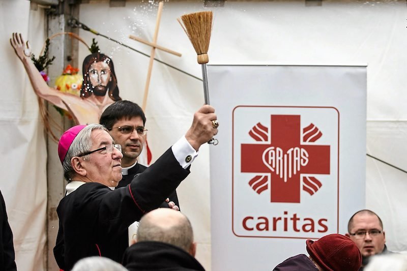 Wojskowy Caritas powstał dzięki inicjatywie apb. Głodzia w 1996 roku.