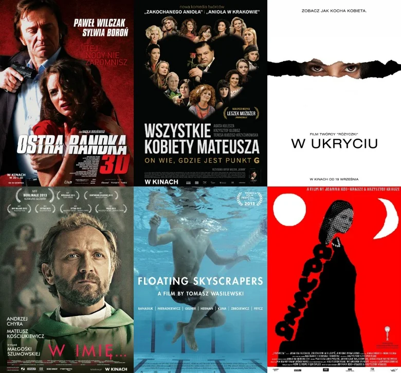 Plakaty polskich filmów