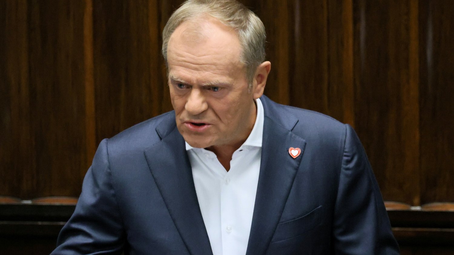 Premier Donald Tusk w Sejmie.