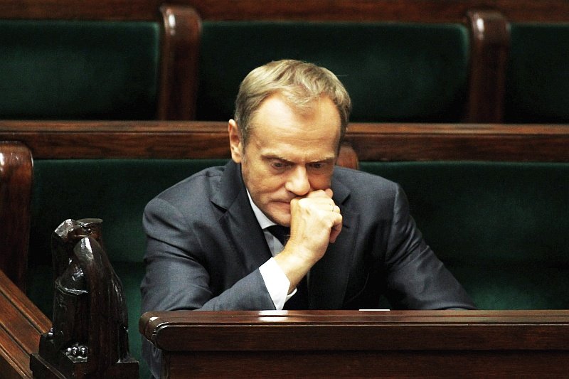 To odejście Donalda Tuska z polskiej polityki jest najważniejszym powodem kłopotów Platformy Obywatelskiej?