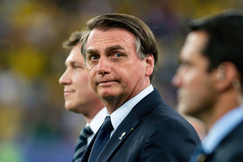 Wcześniej Macron obwiniał Bolsonaro o pożary w Amazonii.