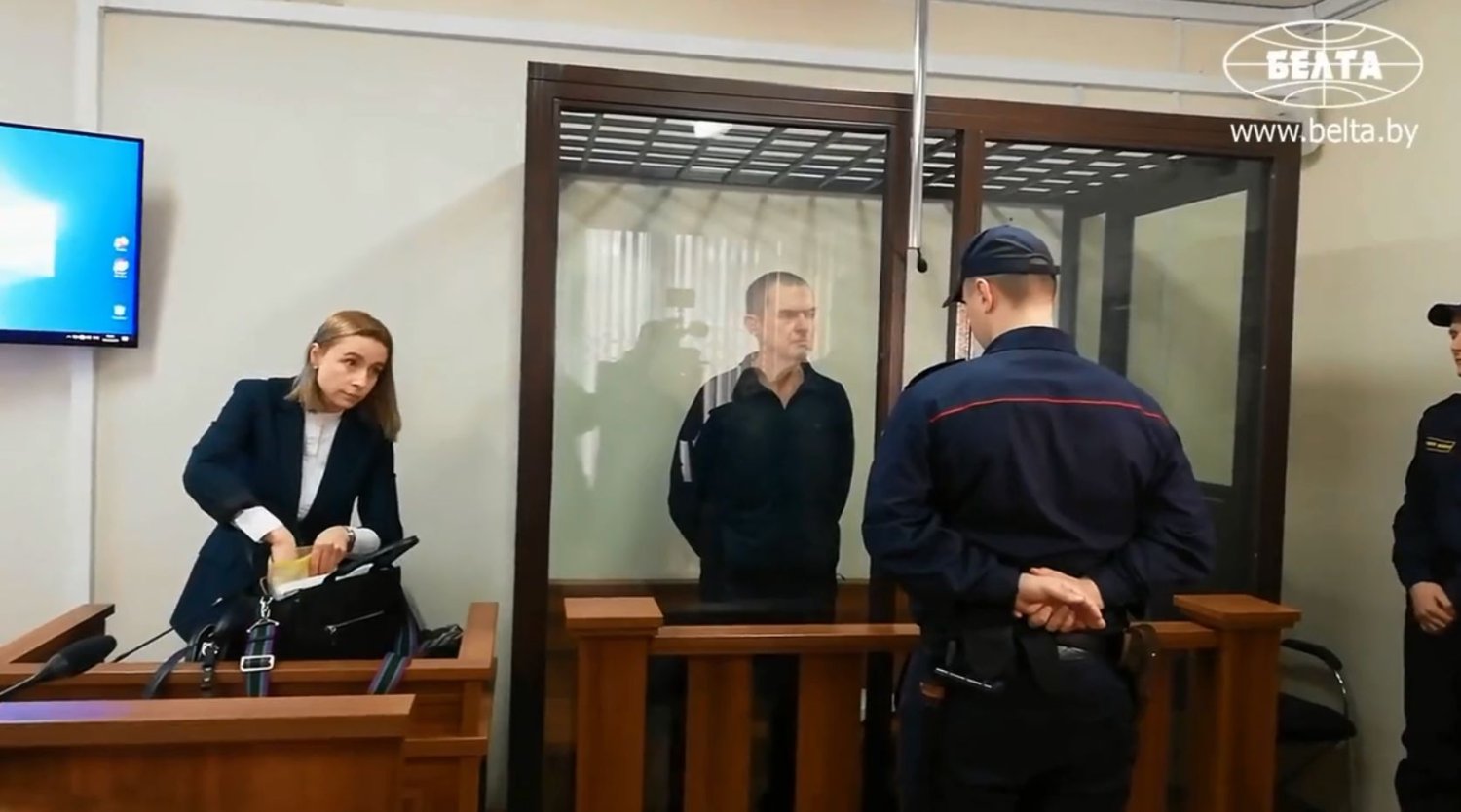 Grodno. Rozpoczął się proces Andrzeja Poczobuta.
