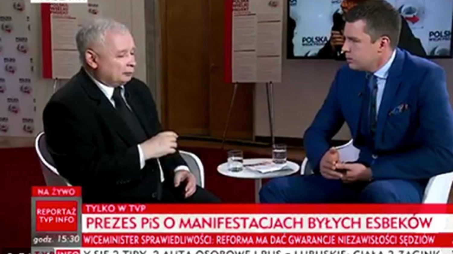 Jarosław Kaczyński skrytykował prawników. Twierdzi, że PiS ma ogromne poparcie do przeprowadzenia reformy sądownictwa.